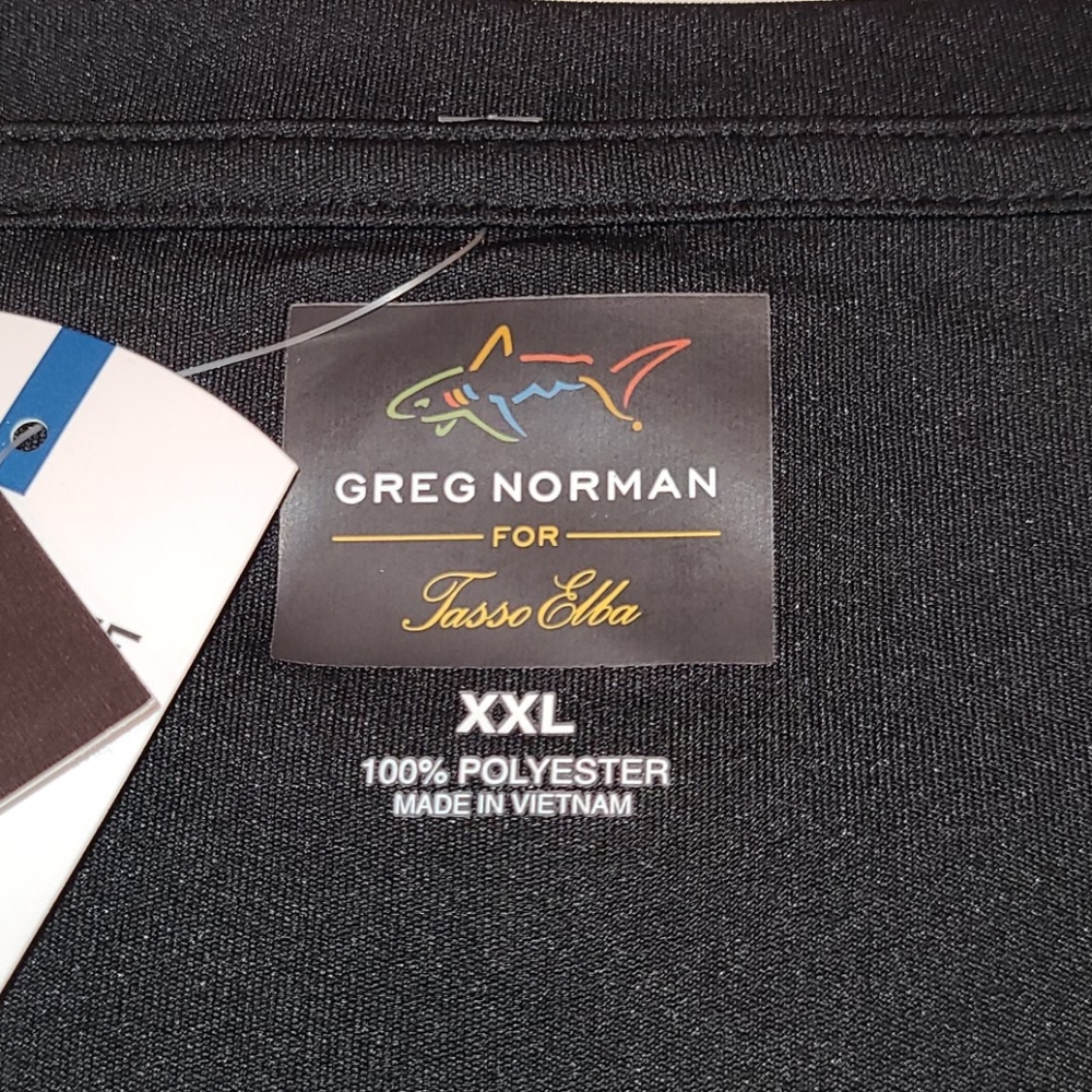 Greg Norman t-shirt wicking long-sleeve - Picture 1 of 16